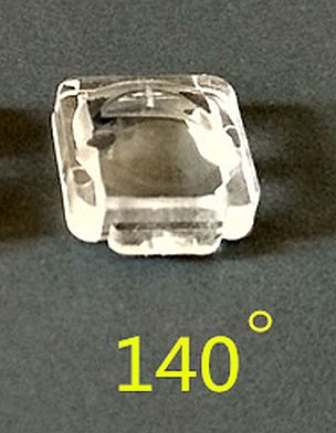 LED lens transparant 140 graden voor 5050 LED RTU-7.6 LED lens transparant 140 graden voor 5050 LED RTU-7.6