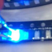 LED SMD 1206 blauw super bright 460-470nm