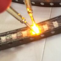 LED SMD 1206 geel ultra bright 580-590nm