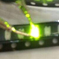 LED SMD 1206 groen super bright 520-575nm