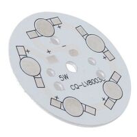 Power LED Aluminium montageplaat 5x voor max