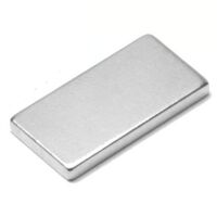 Magneet Nd blok 20x10x2mm hoog N45