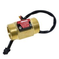 Water flow meter 2-50L/Min 1" DN25 messing YF-B10