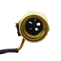 Water flow meter 2-50L/Min 1" DN25 messing YF-B10 - Afbeelding 3