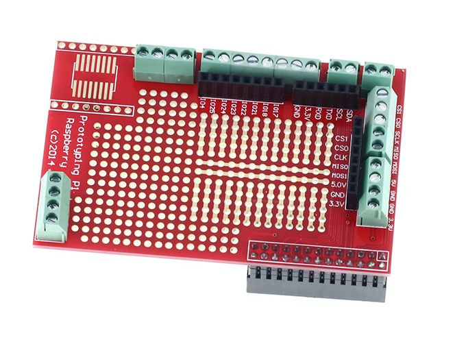 Pi prototyping shield hat shield 26-pin