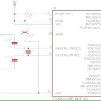 ATmel ATmega 328-PU AVR Microcontroller IC DIP-28 DIY standalone kit - Afbeelding 3