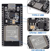 ESP32 MCU 38-Pins ESP-WROOM-32 met CP2102 USB chip USB-C (Node-MCU ESP-32S compatible) - Afbeelding 5