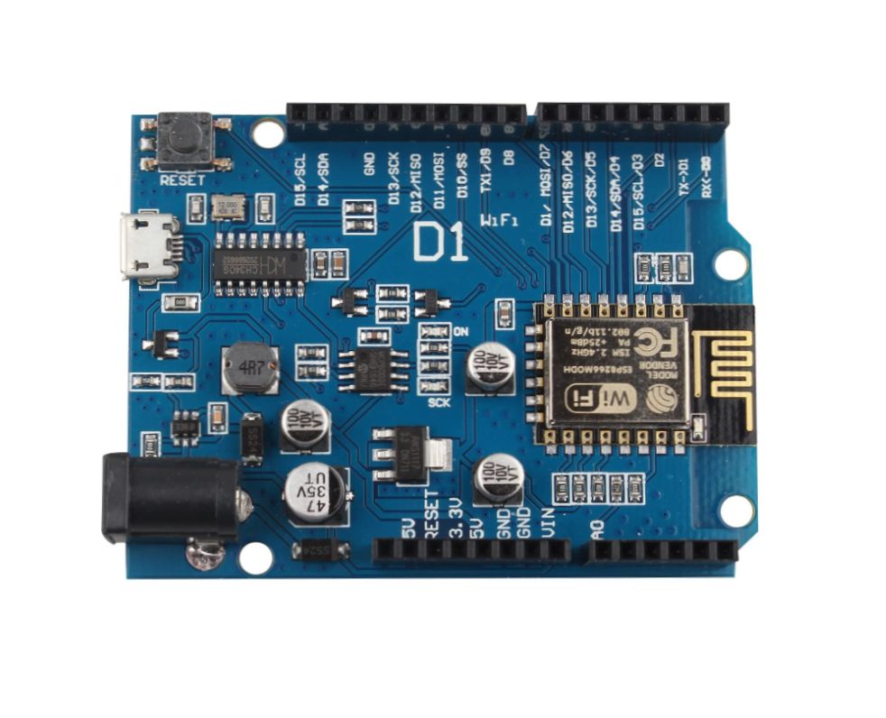 ESP8266 ESP-12 WeMos D1 Arduino compatible met CH340 USB chip 03