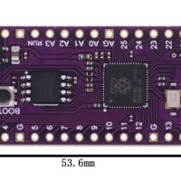 RP2040 ARM microcontroller developement board 16MB flash USB-C paars - Afbeelding 4