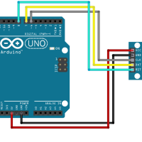 Tijdklok RTC DS1302 met CR1220 batterij schema arduino