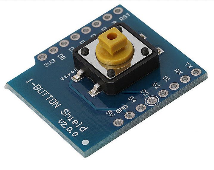 WEMOS D1 mini Knop Shield