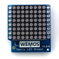 WEMOS D1 mini LED Matrix 8x8 Shield v1