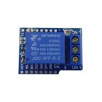 WEMOS D1 mini Relais Shield v1 bovenkant