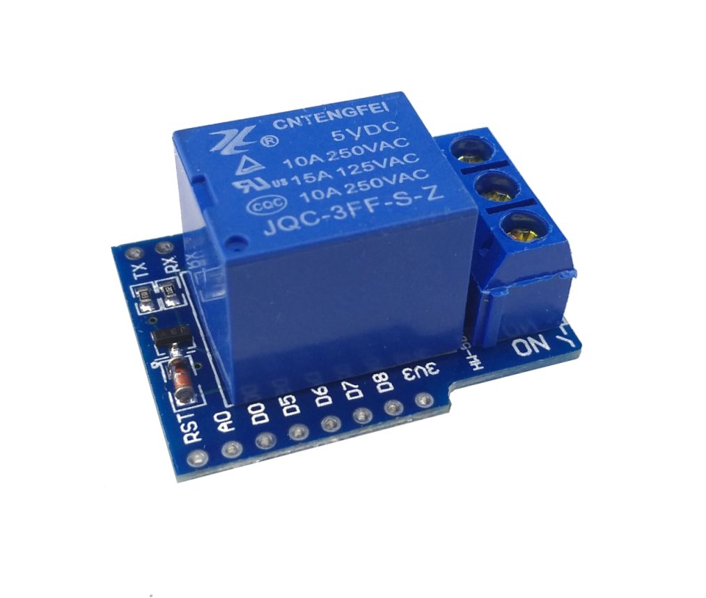 WEMOS D1 mini Relais Shield v1