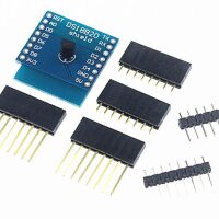 WEMOS D1 mini Temperatuur sensor DS18B20 Shield met header pins