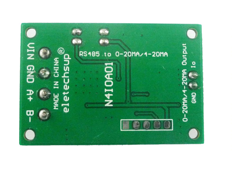 Modbus RS485 RTU DA converter N4IOA01 02