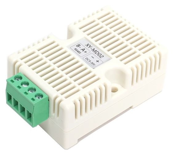 Modbus RS485 RTU TEMP/HUM sensor 5-30VDC XY-MD02 SHT20 UART geschikt voor DIN rail