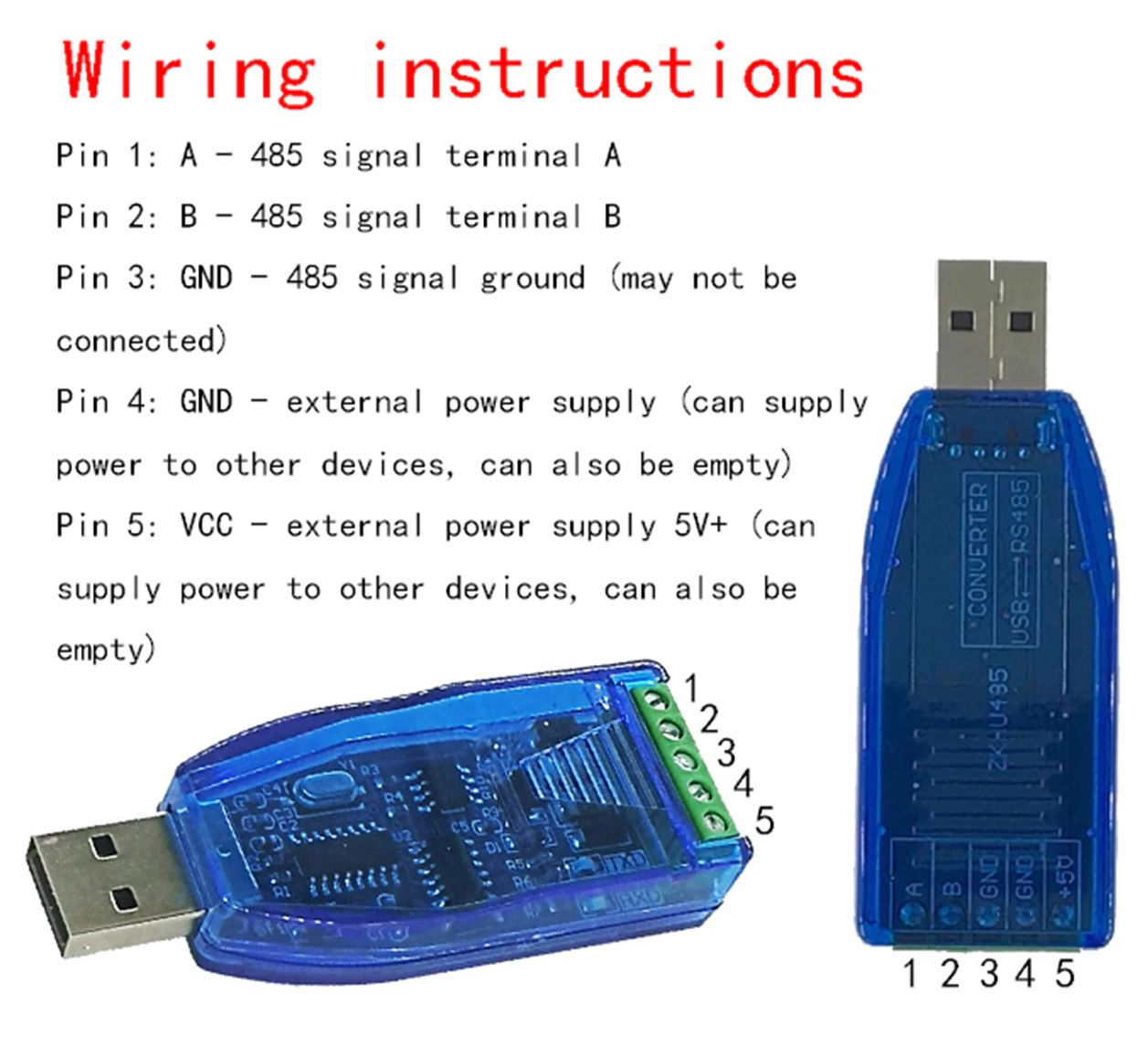 RS485 RTU USB-A 2