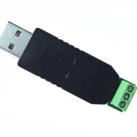 RS485 USB-A 2.0 Adapter 3-Pin met CP2104 USB chip en MAX485+TVS