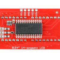 6 digit 14-segment display 0