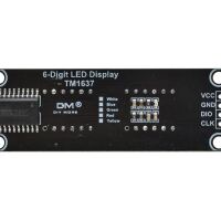 6 digit 7-segment display 0