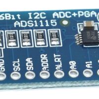 Analoog naar Digitaal Converter module / ADC 16-bit 4 kanalen I2C ADS1115 blauw