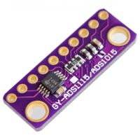 Analoog naar Digitaal Converter module / ADC 16-bit 4 kanalen I2C ADS1115 paars