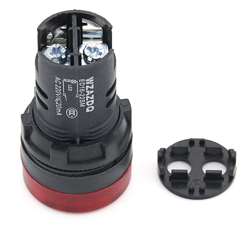 Alarm signalering module lamp en buzzer 12V rood 04