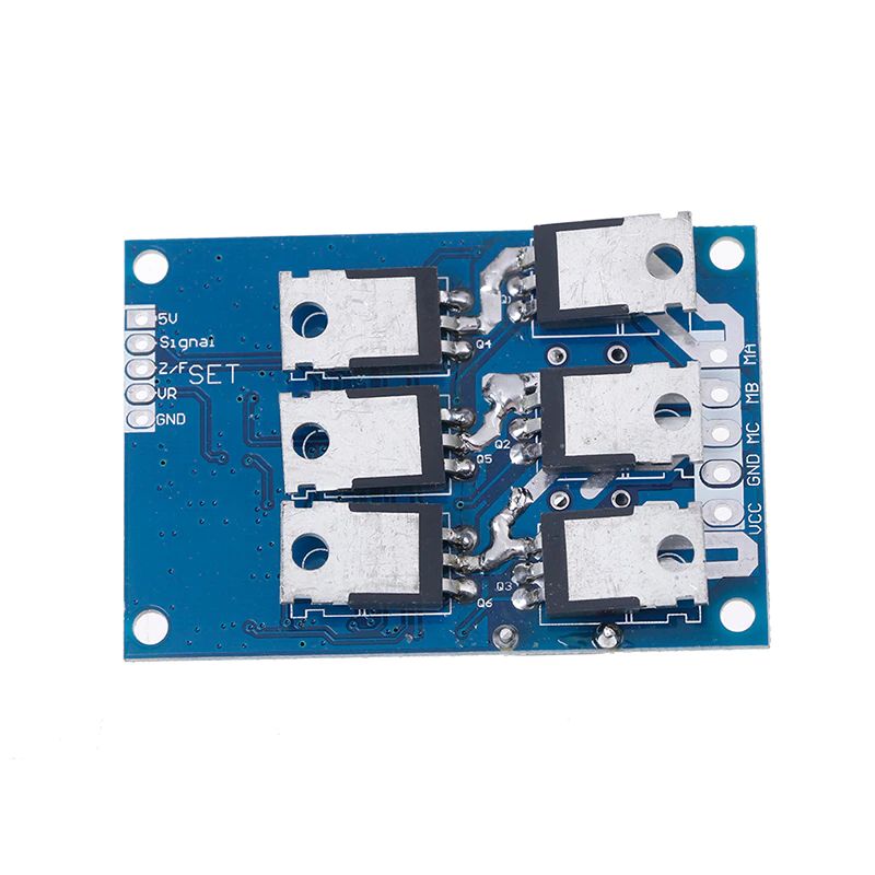 BLDC 3-fasen brushless DC motor driver module 12V-36V 500W 04