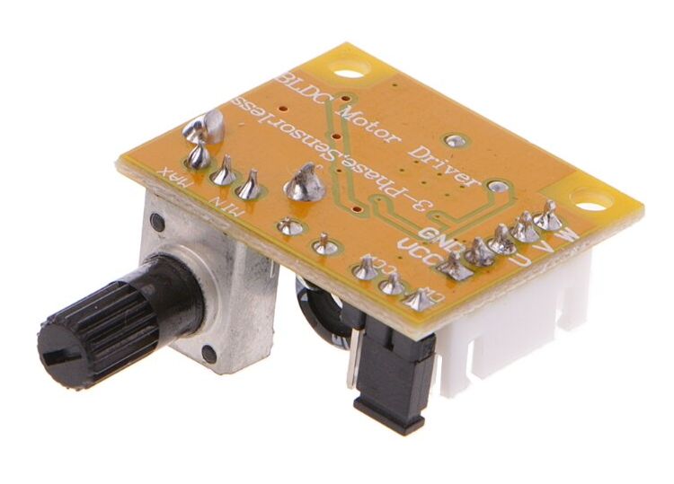 BLDC 3-fasen brushless DC motor driver module 5V-12V 15W 04