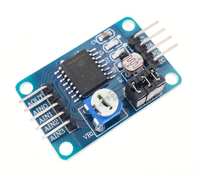 Digitaal naar Analoog en Analoog naar Digitaal Converter module met LDR en NTC / DAC ADC 8-bit I2C PCF8591