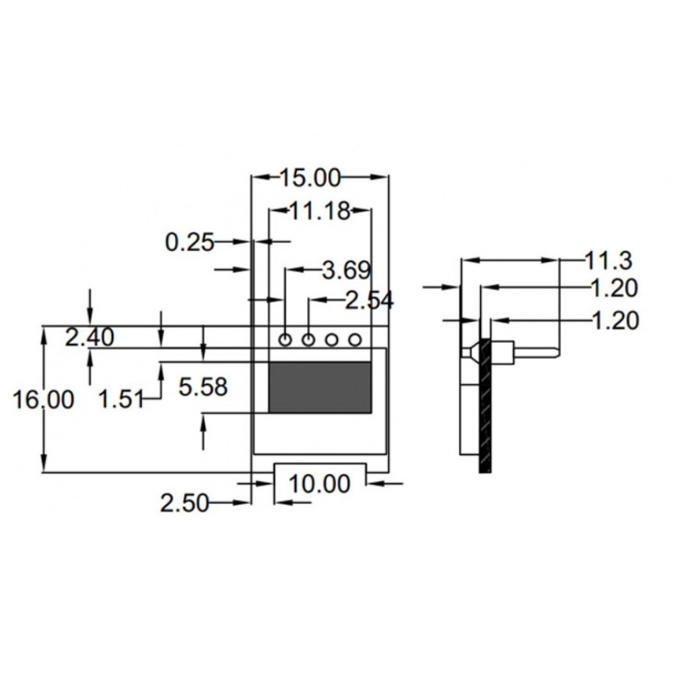 Display OLED 64x32 0