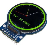 Display TFT 1.28" 240x240 rond SPI GC9A01 pin headers onder - Afbeelding 7