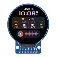 Display TFT 1.28" 240x240 rond SPI GC9A01 pin headers onder - Afbeelding 8