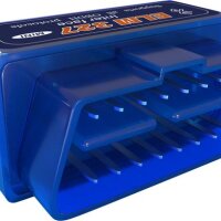 OBD2 bluetooth dongle ELM327 v1.5 compatible MINI CAN bus interface blauw - Afbeelding 3