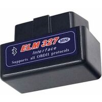 OBD2 bluetooth dongle ELM327 v2.1 compatible MINI CAN bus interface zwart - Afbeelding 4
