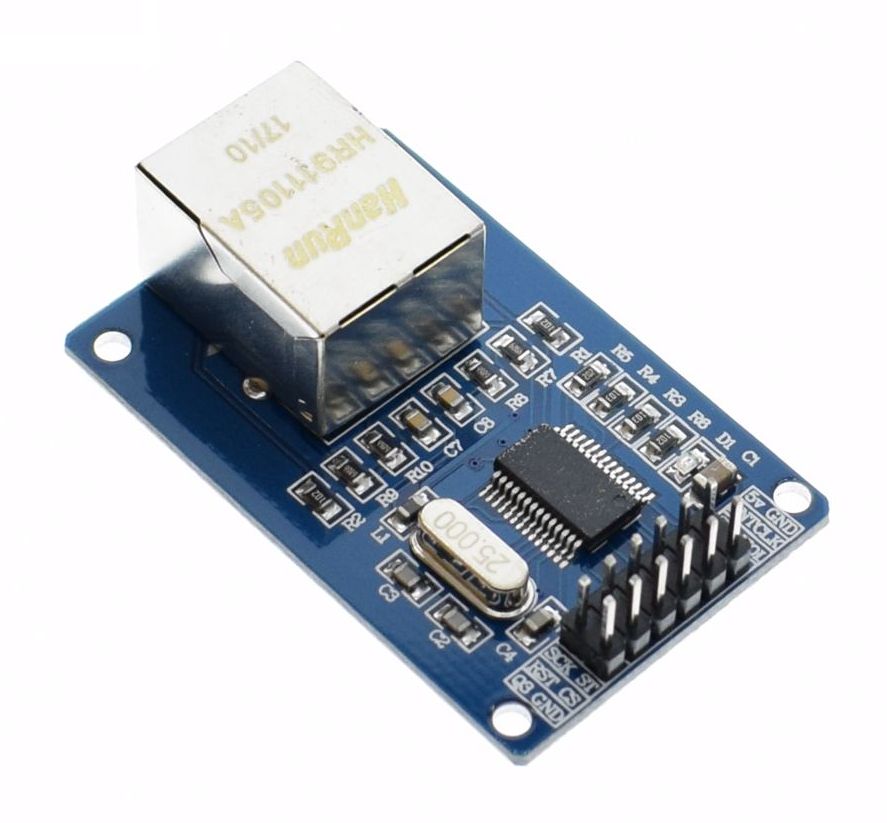 Ethernet LAN Netwerk module 3.3V-5.0V ENC28J60 Ethernet LAN Netwerk module 3.3V-5.0V ENC28J60