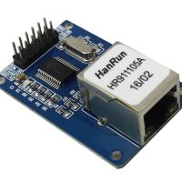 Ethernet LAN Netwerk module (ENC28J60) model 01 voorkant schuin 02
