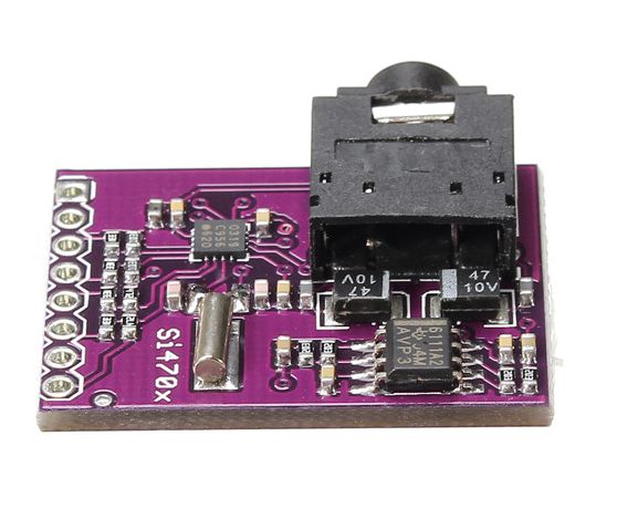 FM Radio Tuner module (Si4703) achterkant