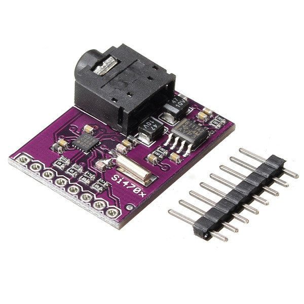 FM Radio Tuner module (Si4703) met header pins