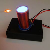 Hoogspanning generator 4.5VDC Tesla Coil DIY Kit met 3xAA batterijbox - Afbeelding 5