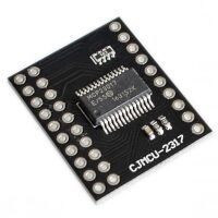 I/O expander 16-poorten I2C MCP23017 module zwart