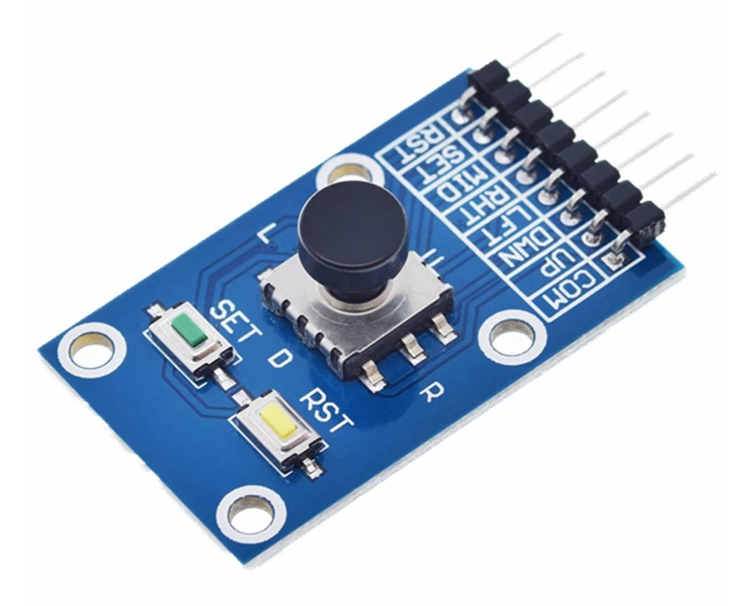 Joystick module digitaal 4-direction en drukknop met 2 extra drukknoppen