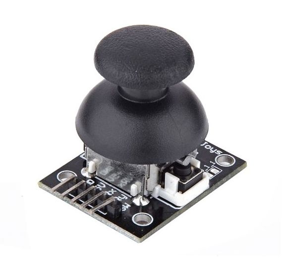 Joystick module analoog 2-assen met drukknop