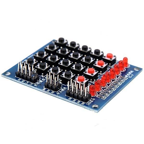 Knoppenmatrix 5x4 met 8 LEDs 02