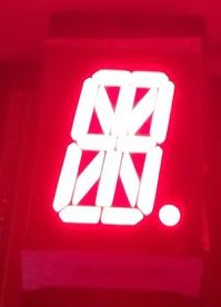 LED Display 16 segment 1-bit 0
