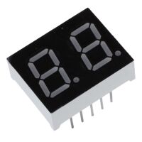 LED Display module 7 segmenten 2-bit wit 0.36'' gezamelijke kathode