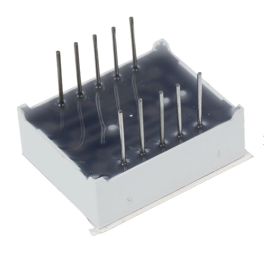 LED Display 7 segment 2-bit 0