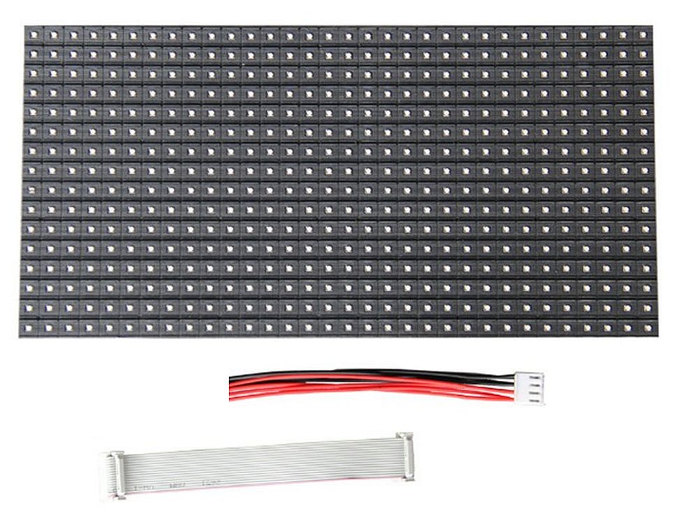 LED Matrix display 32x16 pixels RGB 10mm pitch 320x160mm HUB75 05