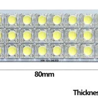 LED module 24 LEDS Piranha 10-14VDC wit - Afbeelding 3